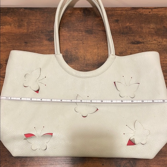 Claudia Firenze Tote with Butterfly Cutouts - Picture 13 of 14